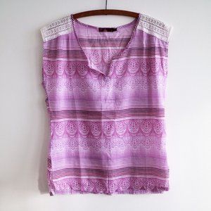 Prana lightweight boho sleeveless top